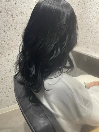 ロング カラー lani hair salon所属・SHOTO ハイトー ン/デザインカラーのヘアスタイル