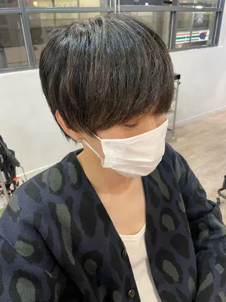 ショート ウルフカット/ボブ りなのヘアスタイル