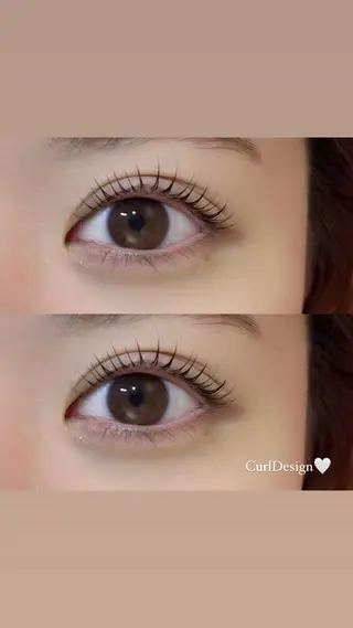 マツエク・マツパ mila 天神 aineのマツエク・マツパデザイン