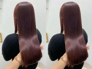 ミディアム 下茂 優衣のヘアスタイル
