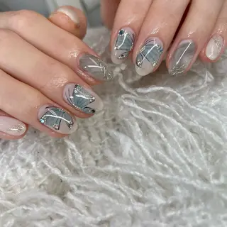 ネイル Lit🌙 Rikakoのネイルデザイン