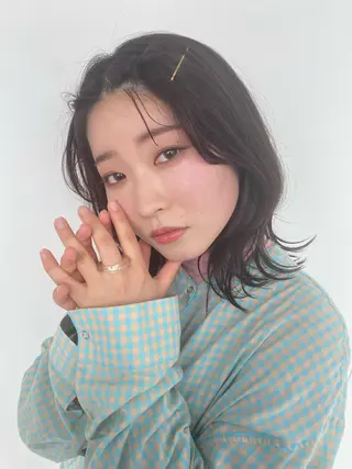 ミディアム maika /layer cutのヘアスタイル
