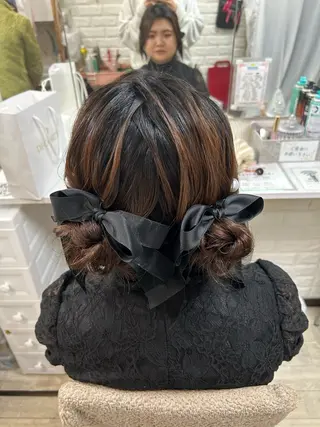 ヘアアレンジ へアセット/心斎橋 支持率No.1✨🌈のヘアスタイル