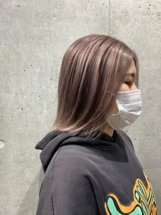 ミディアム カラー 🤍柔らかhair 🤍Kazu 🐩のヘアスタイル