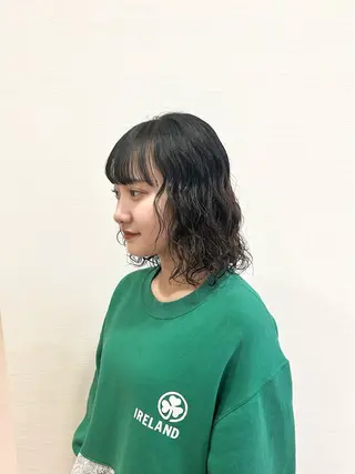 ショート パーマ ミ ユのヘアスタイル