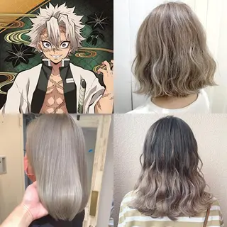 ロング カラー ヘアアレンジ 代表🎀 ふわモテ愛 され髪🩷yumiのヘアスタイル