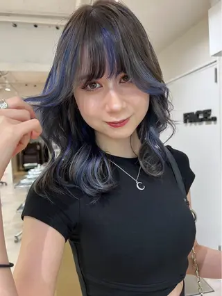 カラー 横浜/ブリーチ/ ダブルカラー/RINのヘアスタイル