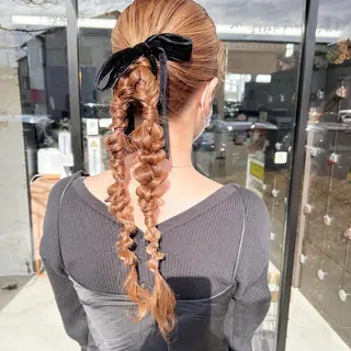 ロング kyoka .のヘアスタイル