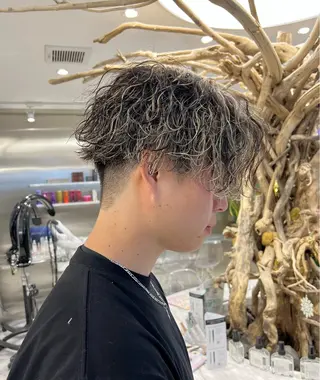 カラー パーマ メンズ 【圧倒的センス】 まる/メンズカラーのヘアスタイル