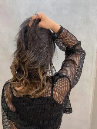 セミロング カラー 鈴木 悠平のヘアスタイル