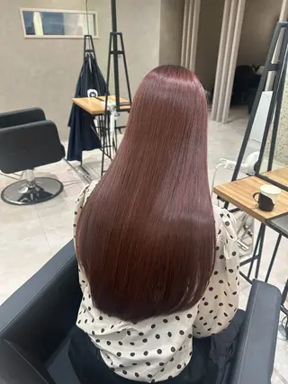 ロング カラー こくぶん ひよりのヘアスタイル