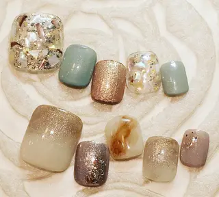 ネイル FURUSHO小牧所属・小原 希望のネイルデザイン