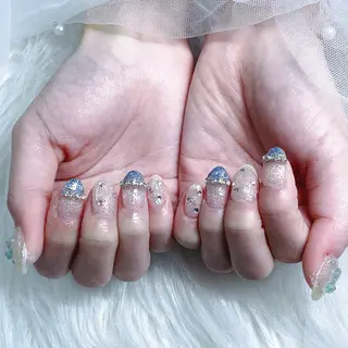 ネイル パーツ全部¥110 サロンミミのネイルデザイン