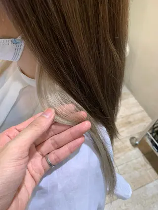 ロング カラー 今里 雄大のヘアスタイル