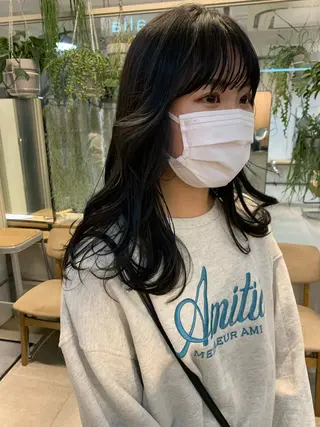 カラー REINA☁️透明感 カラー/ぷつっと♡のヘアスタイル