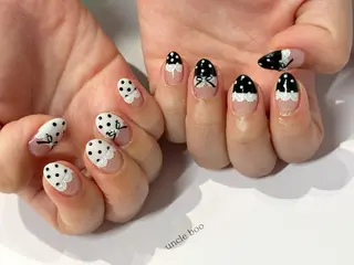 ミディアム Erina 南越谷のネイルデザイン