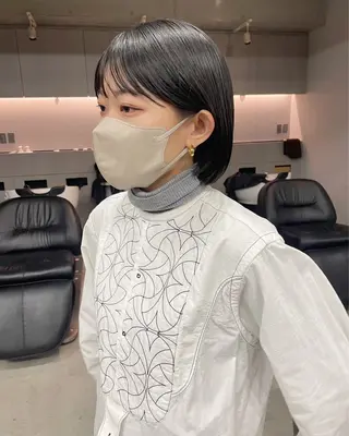 ミディアム カラー 表参道/髪質改善・ 透明感 colorのヘアスタイル