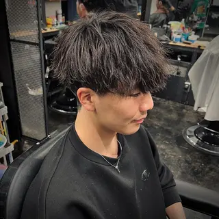 メンズ メンズ特化/パーマ/ メッシュ/竜成のヘアスタイル