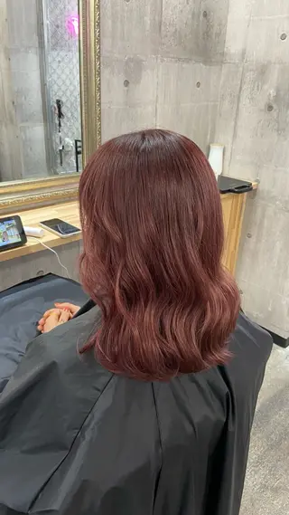 ミディアム カラー Sunny side 大名   RIOのヘアスタイル