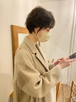 ショート ショート/ボブ /パーマ🌿柏原良亮のヘアスタイル