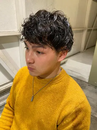 パーマ メンズ &72 takiのヘアスタイル