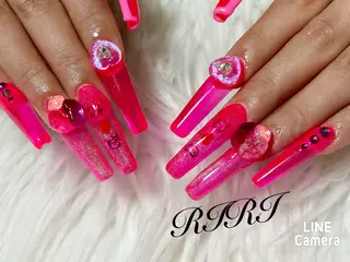 ネイル riri オーナーのネイルデザイン