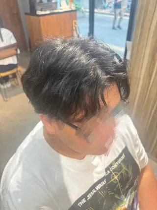 パーマ メンズ SUGAR beautyshop所属・0円メンズモデル募集 🎄*佐藤 理呼🦌のヘアスタイル