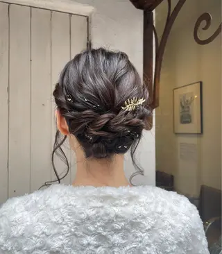 ヘアアレンジ CRESCENDO 本杉春菜のヘアスタイル