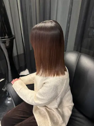 ミディアム MASHU ADOBE所属・美髪/ケアリスト /ストレート /愛実のヘアスタイル