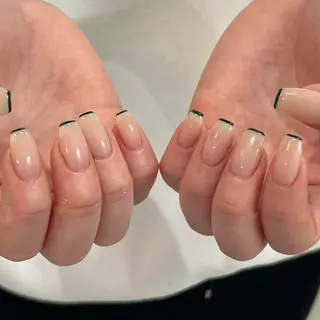 ネイル Ray. ちゅるん系ニュアンスのネイルデザイン