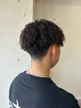 パーマ メンズ 狭間 千晴のヘアスタイル
