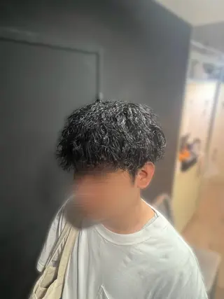 パーマ メンズ FOF所属・無料カットモデル 募集中AKARIのヘアスタイル