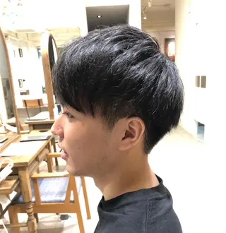 ショート メンズ すげさやか ✨メンズカットパーマのヘアスタイル