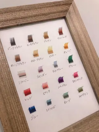 マツエク・マツパ KNACK eye lash RISAのマツエク・マツパデザイン