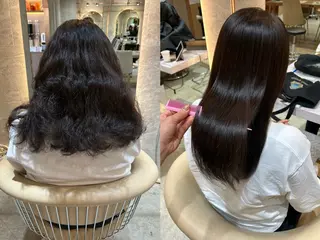 ミディアム ハッシュカット/韓国 レイヤー/カハナのヘアスタイル