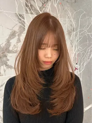 ロング yuka 【ユウカ】のヘアスタイル