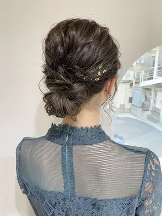 ミディアム ヘアアレンジ kohana 🎀韓国ヘア🎀🤍のヘアスタイル