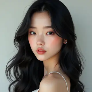 ロング StellA所属・アートディレクター ワダヒサノリのヘアスタイル