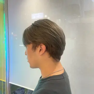 カラー メンズ sawaka🪽うる 艶カラー/レイヤーのヘアスタイル