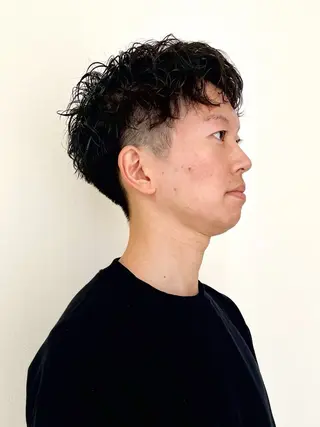 ショート ［LIC南堀江］大井 悟のヘアスタイル