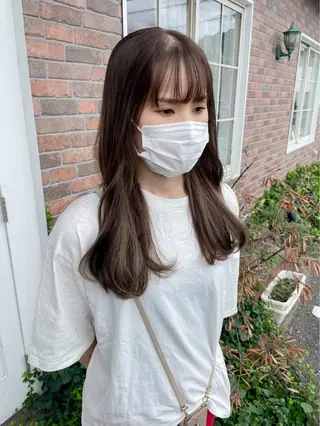 ロング カラー Mintleaf 💛MAYUKOのヘアスタイル