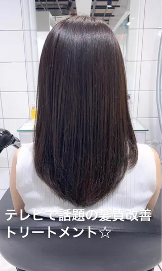 セミロング カラー パーマ 大人かわいい💍🤍 ボブ/ショートボブのヘアスタイル