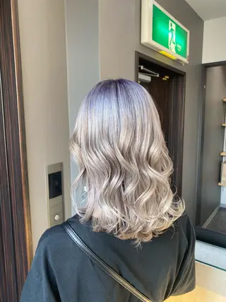 ミディアム カラー jill by gisel＿奥家のヘアスタイル