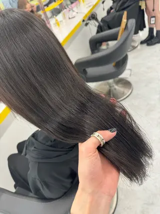 ロング カラー ヘアアレンジ 【透明感×レイヤー】 🍃RIKU🍃のヘアスタイル