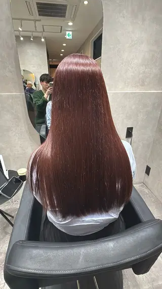 ロング 森本峻介 ボブ/透明感カラーのヘアスタイル