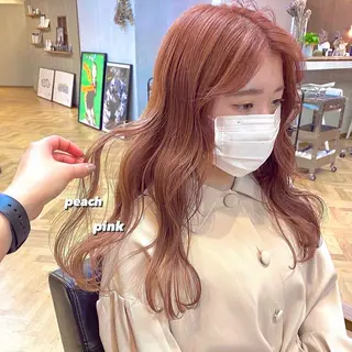 ロング カラー パーマ ヘアアレンジ メンズ キッズ ネイル マツエク・マツパ EMANON梅田店所属・前川 朋香のヘアスタイル