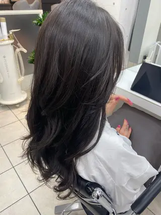 ロング カラー パーマ TONI&GUY   EBISU所属・星野 菜月のヘアスタイル