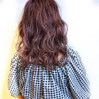 セミロング カラー パーマ エリア人気No.1 美容室Ash西船橋のヘアスタイル