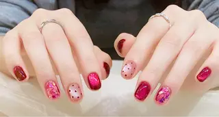 ショート enju0422所属・谷口 雪のネイルデザイン