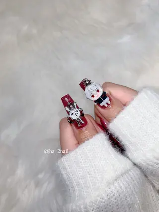 ネイル NAIL and EYELASH ALPHA.所属・ALPHA. 姫繇のネイルデザイン